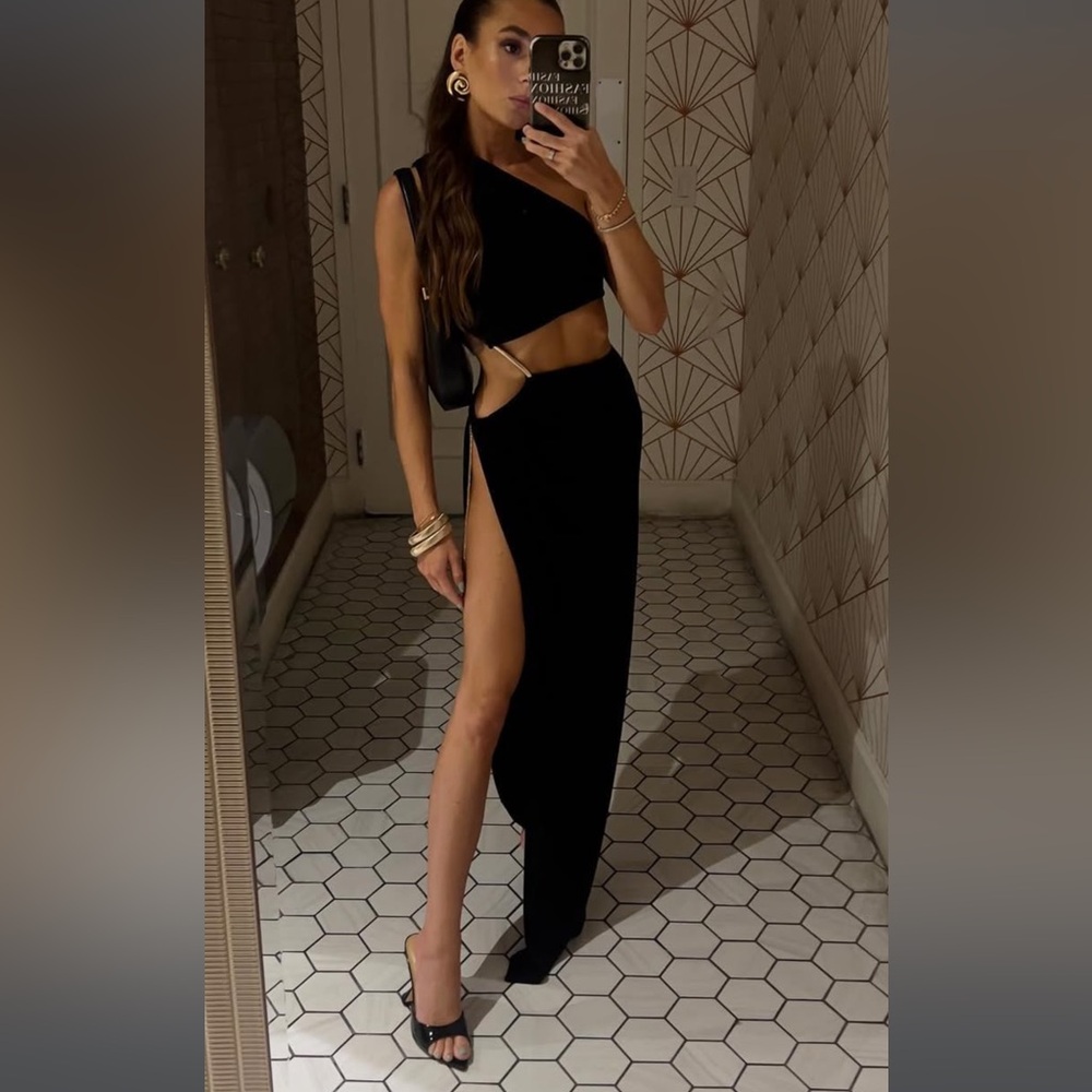 Meshki Black Dress